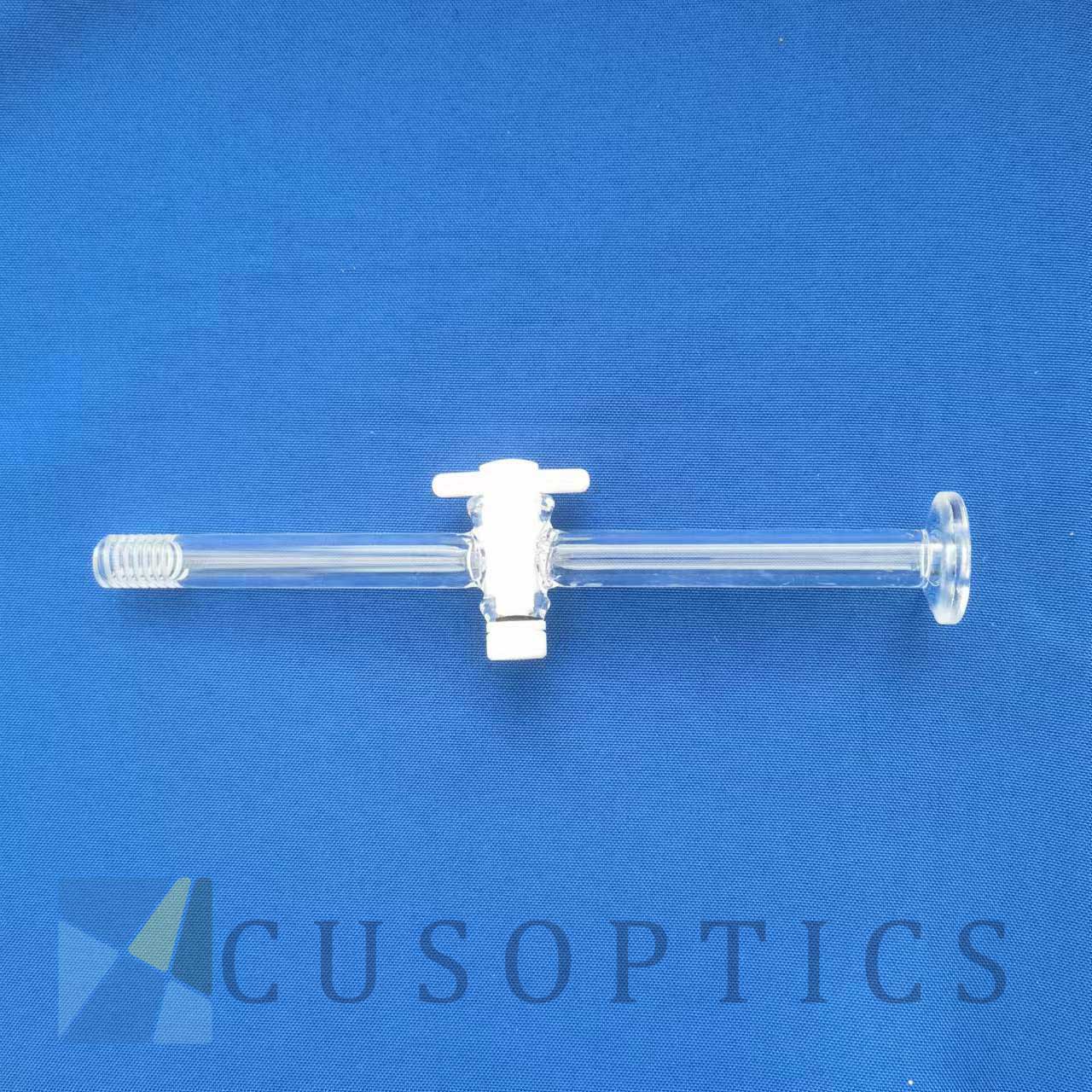 Quartz Glass Valve Components Custom Fabrication 1