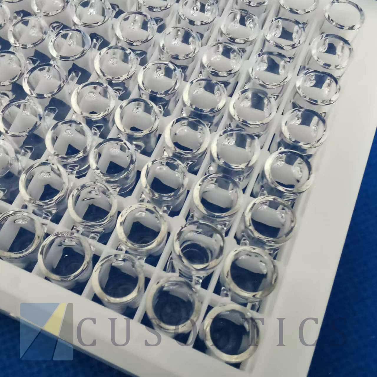 Removable and Detachable Quartz Glass Elisa 96 Wells Plate PCR 2