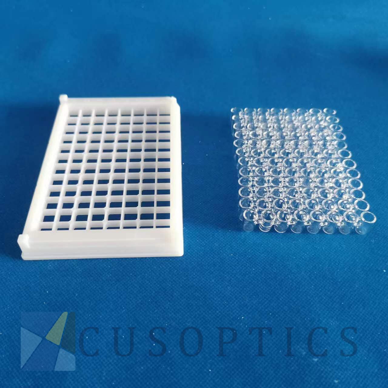 Removable and Detachable Quartz Glass Elisa 96 Wells Plate PCR 4