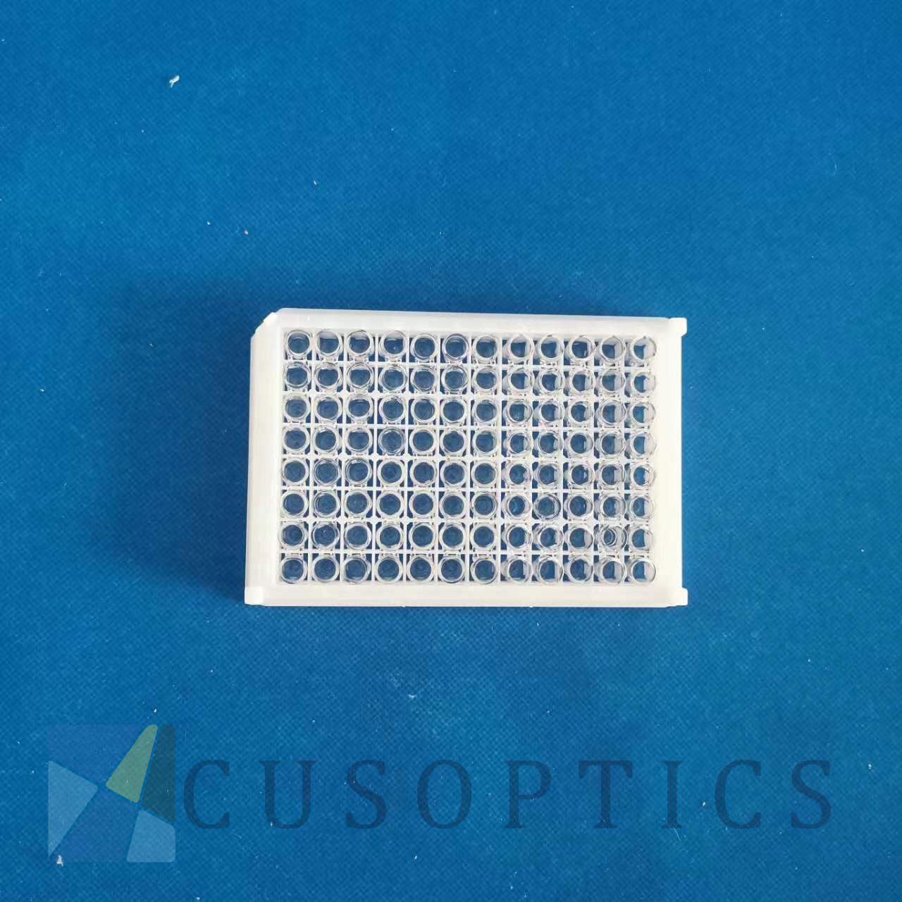 Removable and Detachable Quartz Glass Elisa 96 Wells Plate PCR 5