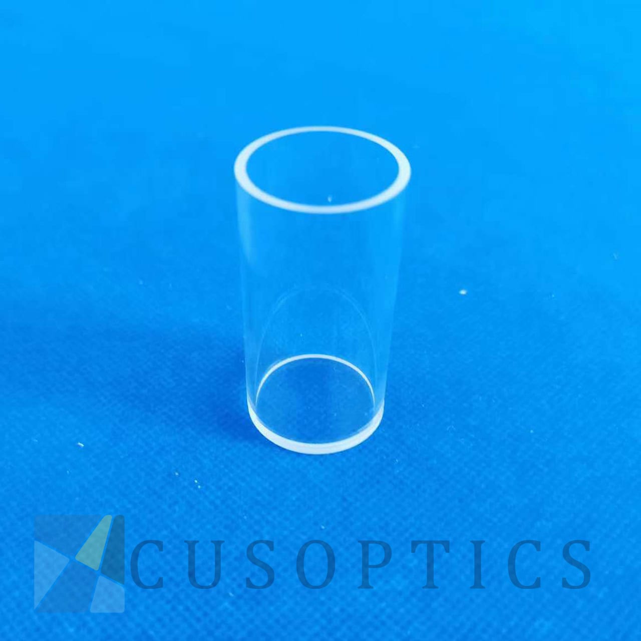 Optical Round Quartz Glass Cuvette Custom Fabrication 3