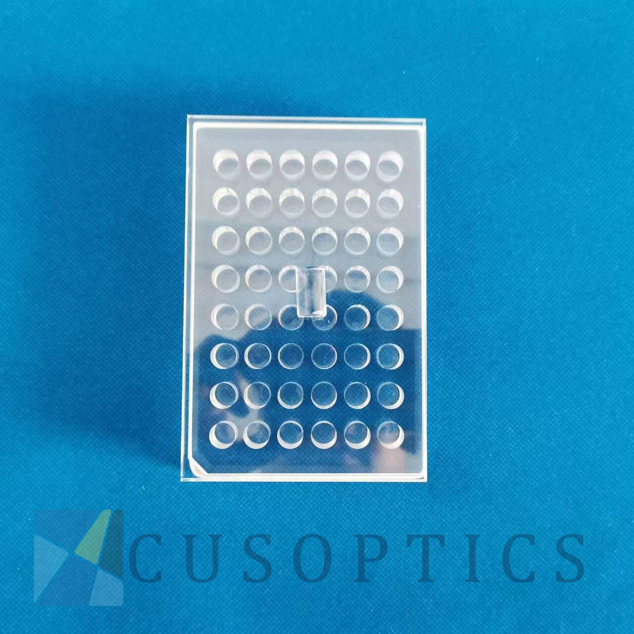 Quartz ELISA 96 Wells Plate with Flat Quartz Glass Cover : Lid 3