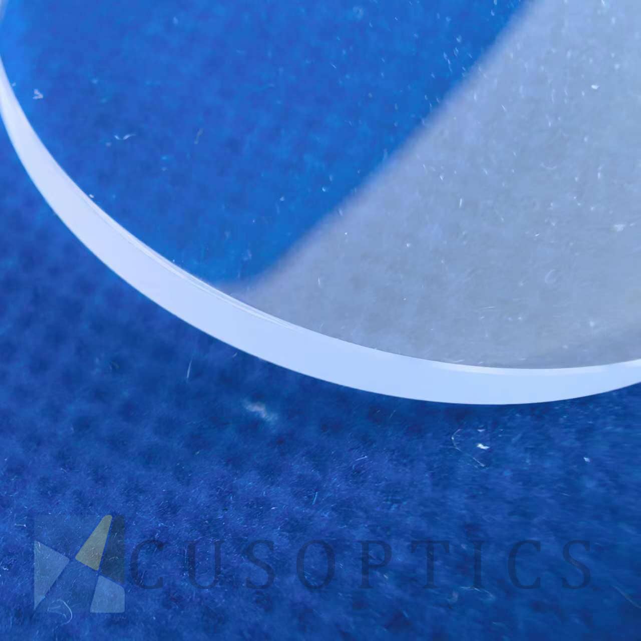 Round Sapphire Glass Discs & Plates Custom Fabrication 1