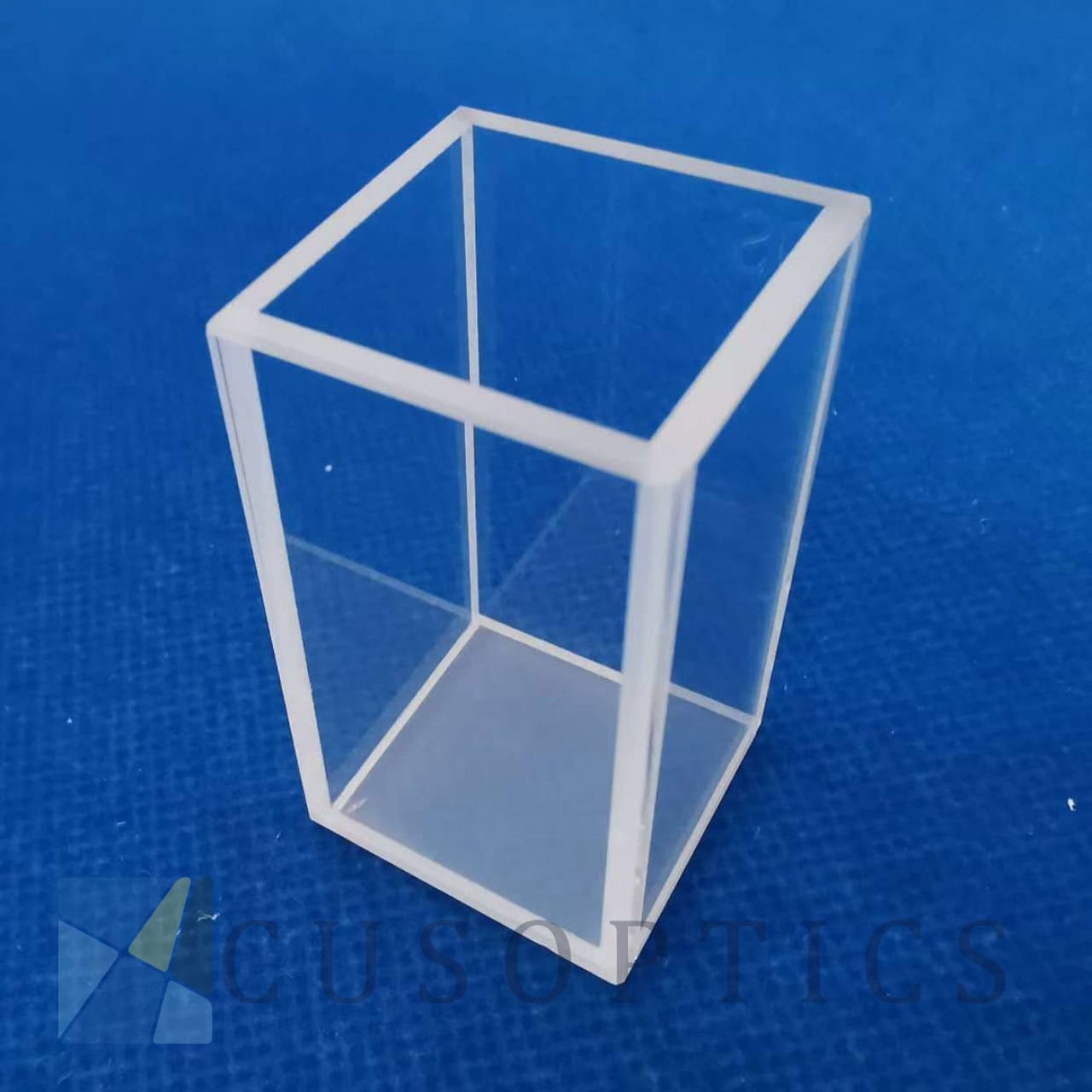 Square Optical Quartz Glass Cuvette Custom Fabrication 2