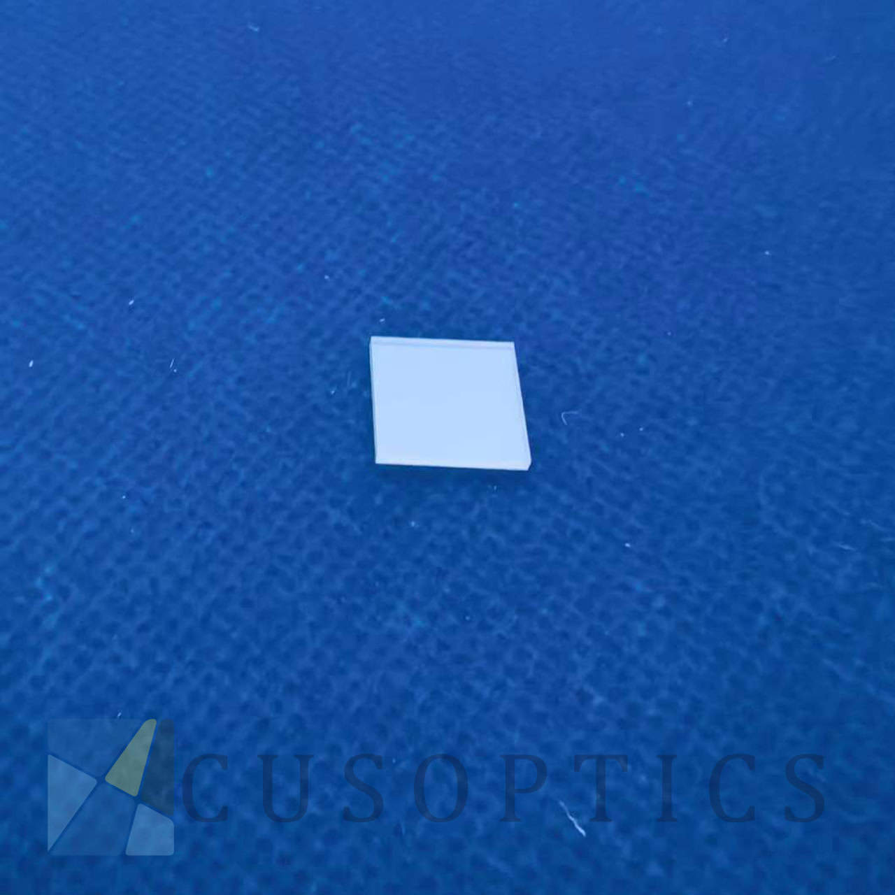 Square Sapphire Glass Plates Polished & Frosted Custom Fabrication 1