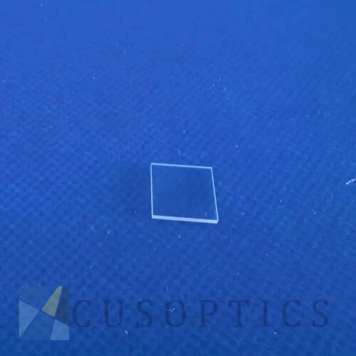 Square Sapphire Glass Plates Polished & Frosted Custom Fabrication 2