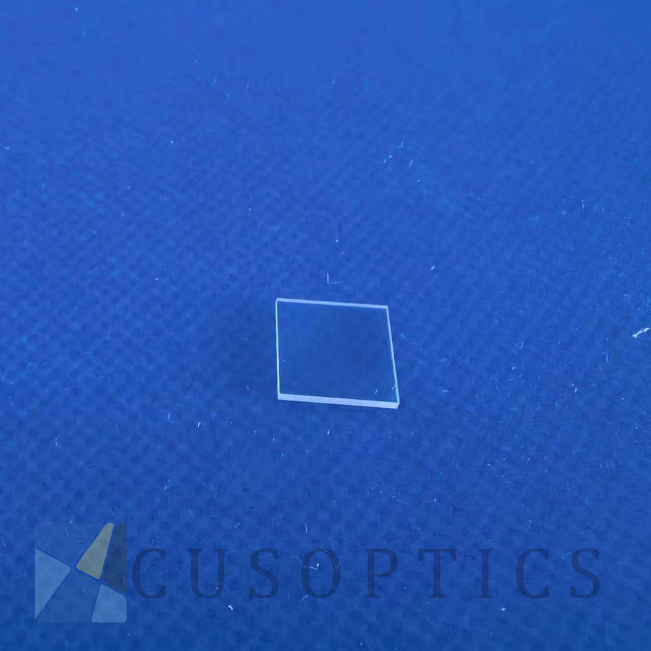 Square Sapphire Glass Plates Polished & Frosted Custom Fabrication 2